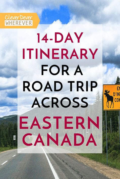 Thinking about a Canada road trip? This 14 Day Itinerary takes you from Montreal to PEI. Download the free guide! Eastern Canada Travel, Eastern Canada Road Trip, East Coast Canada, East Coast Vacation, Canadian Road Trip, East Coast Travel, East Coast Road Trip, Eastern Canada, Canada Road Trip