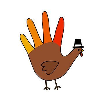 "hand turkey" Art Board Print for Sale by jdesigns- Hand Turkey, Turkey Art, Pilgrim Hat, Art Board, Holiday Spirit, Art Boards, The Holiday, Thanksgiving, Drawings