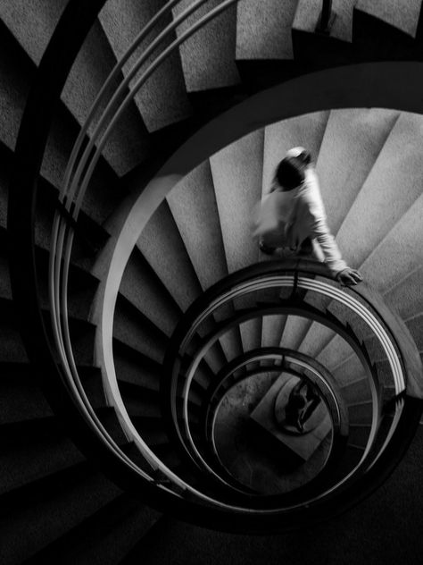 Spiral Staircase Photography, Spiral Staircase Photoshoot, Stairs Editorial, Circle Staircase, Stairway Photography, Staircase Aesthetic, Endless Staircase, Staircase Photoshoot, Circle Stairs