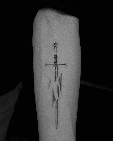 Lotr Tattoo, Lord Of The Rings Tattoo, Single Needle Tattoo, Men Tattoo, Tattoo Ideas For Men, Geniale Tattoos, Arm Band Tattoo, Small Tattoos For Guys, Tattoo Designs And Meanings