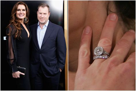 Bling rings: The most beautiful celeb engagement rings | Page Six Candace Owens Wedding Ring, Brooke Shields Engagement Ring, Kate Beckinsale Engagement Ring, Eva Longoria Engagement Ring, Meghan Fox Wedding Ring, Bling Ring Movie, Famous Engagement Rings, Jessica Biel And Justin, Hannah Davis