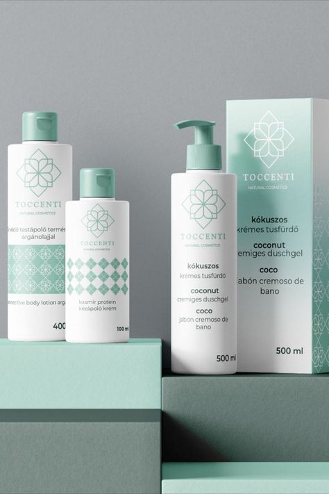 Derma Cosmetics, Logo Packaging Design, Shampoo Packaging, Shampoo Design, Face Health, Skincare Logo, Shampoo Brands, Skincare Branding, Cosmetic Logo