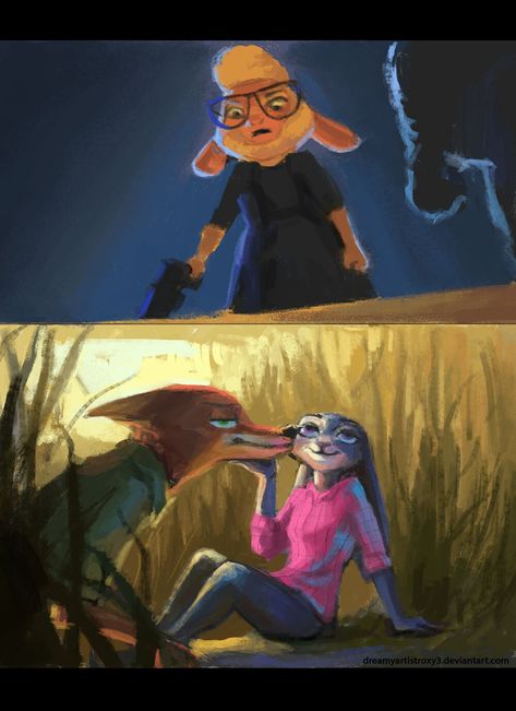 Zootopia Funny, Making A Story, Zootopia Anime, Zootopia Fanart, Zootopia Nick And Judy, Zootopia Comic, Zootopia Art, Nick And Judy, Cute Blue Wallpaper