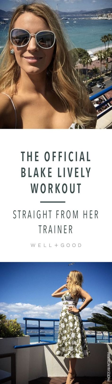 The official Blake Lively workout straight from her trainer Blake Lively Workout, Wedding Workout, Fitness Plans, The Shallows, Fitness Plan, Action Movie, Kundalini Yoga, Blake Lively, Easy Workouts