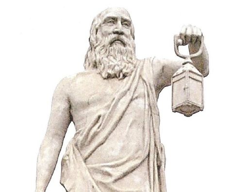 Diogenes Of Sinope Biography - Childhood, Life Achievements & Timeline Diogenes Of Sinope, History Of Philosophy, Greek Philosophy, Greek Men, Ancient Greek Philosophers, Greek Philosophers, Dead To Me, Alexander The Great, Philosophers