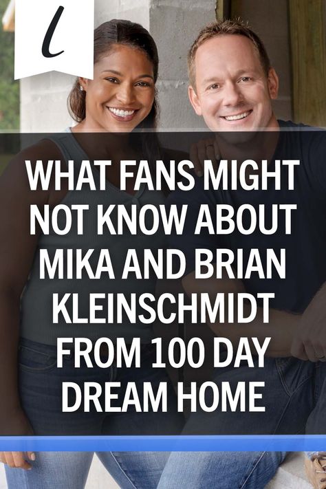 It can be challenging to stand out in the sea of home-renovation series populating HGTV. That said, one of the network's most popular shows in recent years has been "100 Day Dream Home," starring the husband-and-wife team of Brian and Mika Kleinschmidt designing and building completely custom homes for clients in the Tampa, Florida, area. 100 Day Dream Home Hgtv, Mika Kleinschmidt, 100 Day Dream Home, Home Houses, Popular Shows, Tampa Florida, 100th Day, Dream Home, The List