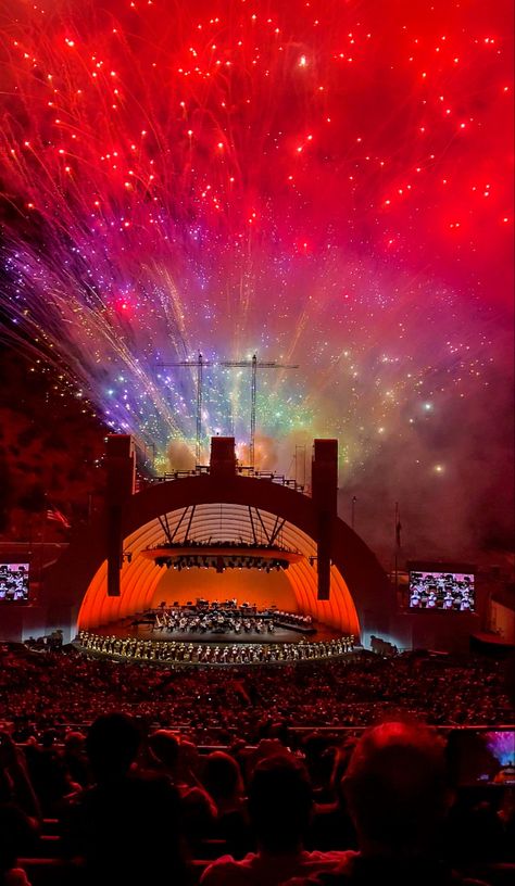 fireworks at the hollywood bowl British Punk, Hollywood Bowl, Dance Dreams, Sunset Blvd, The Hollywood Bowl, Concert Stage, Musical Art, Cash Out, Inspiration Photos