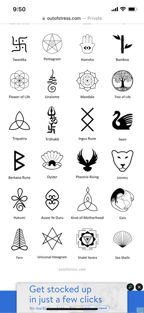 Russian Symbols And Meanings, Alchemy Tattoo Ideas, Alchemy Tattoo Symbols, Russian Tattoo Ideas, Shaman Symbols, Karma Symbol, Russian Symbols, Simbols Tattoo, Medieval Symbols