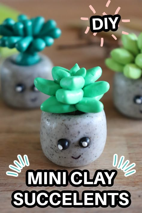 Diy Polymer Clay Plant Pot, Polymer Clay Cute Figures, Polymer Clay Ideas Animals, Polymer Clay Ideas For Beginners Diy Craft Projects, Easy Modeling Clay Ideas Animals, Beginner Polymer Clay Projects, Mini Polymer Clay Ideas, Palmer Clay Ideas, Polymer Clay Figures Tutorial