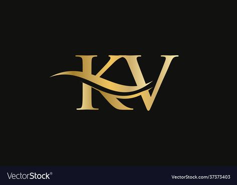 Kv Logo Design Letter, Vk Name Dp, Photo Sombre, Kv Logo, Kv Design, Photography Name Logo, Tube Art, V Logo Design, Timeless Logo Design