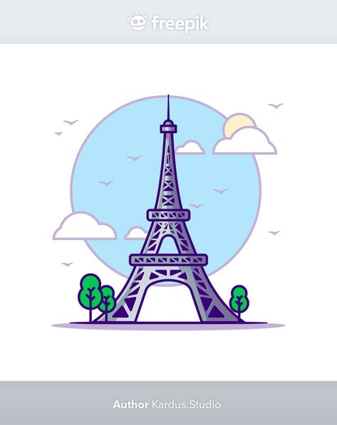 Cartoon Eiffel Tower, Eiffel Tower Cartoon, Paris Cartoon, Eiffel Tower Vector, Eiffel Tower Clip Art, Eiffel Tower Illustration, Eiffel Tower Drawing, Tower City, Event Illustration