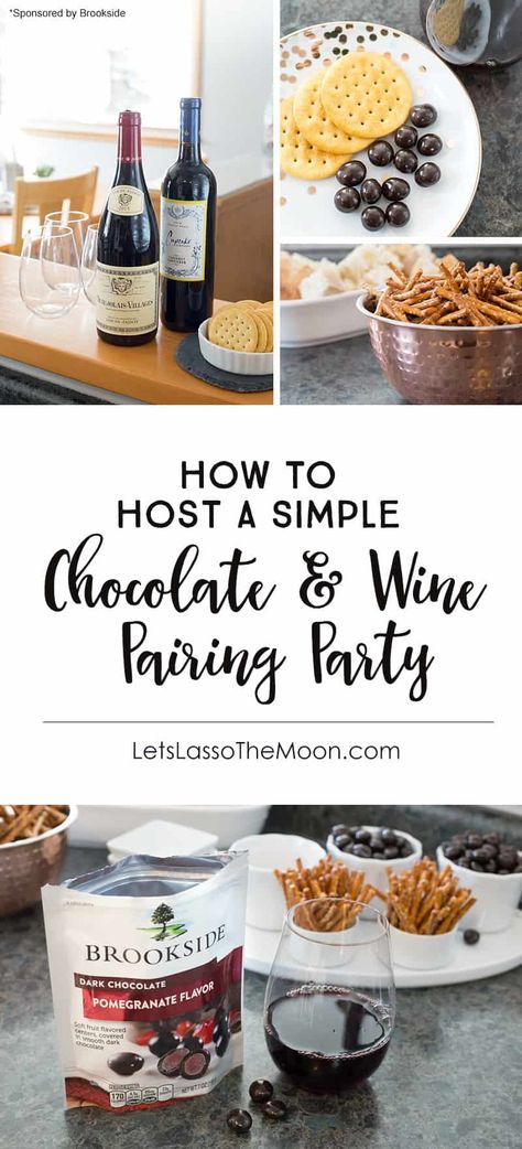 How to Host a Wine & Chocolate Pairing Party To Help You Relax *Great hosting tips! Wine Pairing Party, Wine Paring, Wine And Chocolate, Engagement Party Games, Hosting Tips, Chocolate Wine, Chocolate Pairings, Wine And Cheese Party, Girl Night