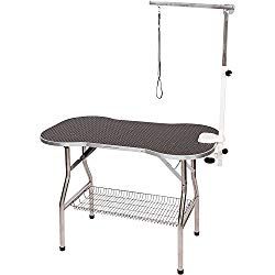 5 Best Portable Dog Grooming Tables: [2019 Reviews] Raised Grooming! Westie Grooming, Yorkie Grooming, Doodle Cuts, Doodle Grooming, Labradoodle Grooming, Dog Grooming Table, Goldendoodle Haircuts, Pig Pet, Goldendoodle Grooming