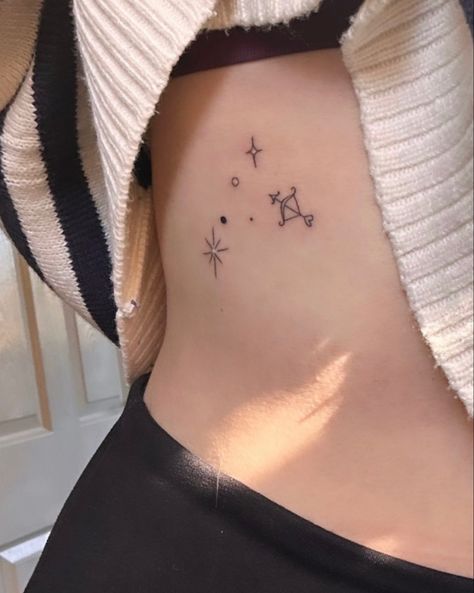 Saggitarius Tattoo Aesthetic, Tattoos For Women Sagittarius, Aesthetic Saggitarius Tattoos, Saggitarius Star Tattoo, Tattoo Ideas Sagittarius, Sagitarius Tattoo Ideas Sagittarius, Small Sagittarius Tattoos For Women, Saggitarius Tattoo Woman Sagittarius, Saggitarius Tattoo Stars