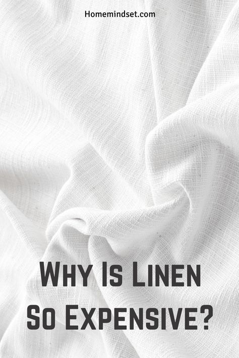 You may have wondered, why is linen so expensive? We give you the top 10 reasons and much more in our complete guide. Linen Inspiration, Buy Linen, Linen Fashion, Off Grid Living, Fine Linen, 10 Reasons, Eco Fashion, Sustainable Living, Natural Fabrics