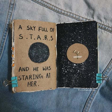 You Are A Sky Full Of Stars, Sketchbook Art Inspiration Full Page, Sketchbook Quotes, Star Journal, Journal Poetry, Quotes Creative, Writing Journaling, Visual Journaling, A Sky Full Of Stars