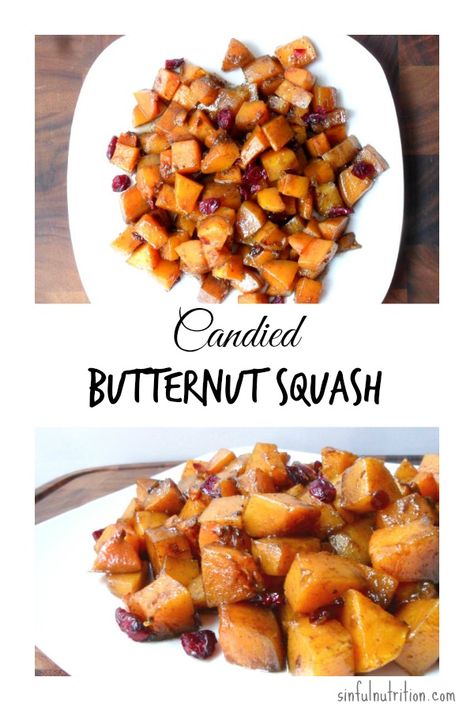 Your New Favorite Butternut Squash Recipe Candied Squash Recipe, Candied Butternut Squash, Candied Squash, Butternut Squash Brown Sugar, Brown Sugar Butternut Squash, Butternut Squash Cinnamon, Thanksgiving Spread, Butternut Squash Recipe, Gaps Recipes