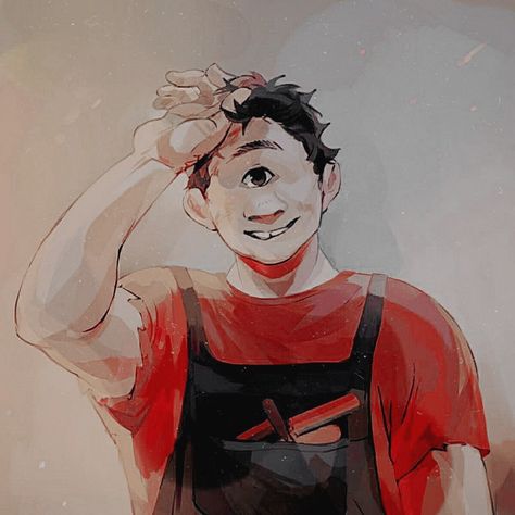 Percy Jackson Pfp Fanart, Tyson Percy Jackson Aesthetic, Tyson Aesthetic Pjo, Tyson Pjo Fanart, Tyson Percy Jackson Fanart, Percy Jackson Profile Picture, Tyson Fanart, Tyson Percy Jackson, Percy Jackson Tyson