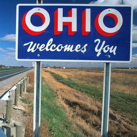 Ohio is for Lovers - Hawthorne Heights Cover by Day Road by Day Road Official Welcome To Ohio, Ohio Is For Lovers, Hawthorne Heights, Brewery Logo, Roadside Signs, State Of Ohio, State Signs, Travel Log, Welcome Signs