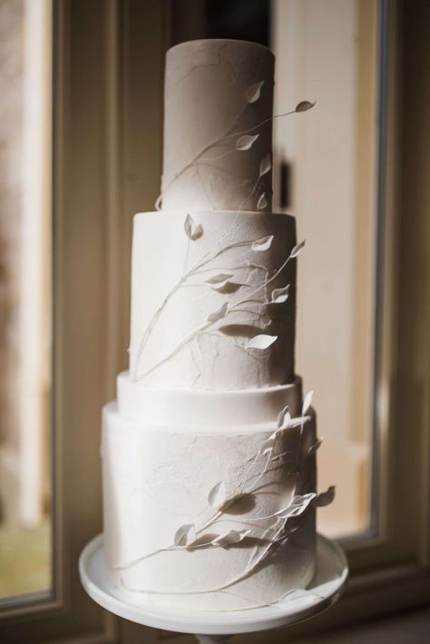 Luxury White Textured Wedding cake by Wren Cake Designs for Casterton Grange, Lake District Wedding Cake Minimalist, Textured Wedding Cakes, Contemporary Wedding Cakes, Wedding Cake Photos, Dream Wedding Cake, Luxury Wedding Cake, White Wedding Cakes, Simple Wedding Cake, Modern Wedding Cake