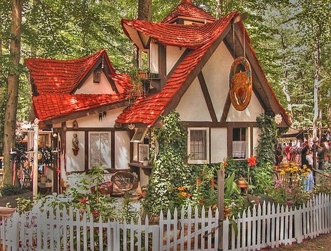 storybookhomes.com | Recent Photos The Commons Getty Collection Galleries World Map App ... Fairytale Houses, Storybook House, Cute Cottages, Fairytale House, Storybook Homes, A Small House, Fairytale Cottage, Storybook Cottage, White Picket Fence