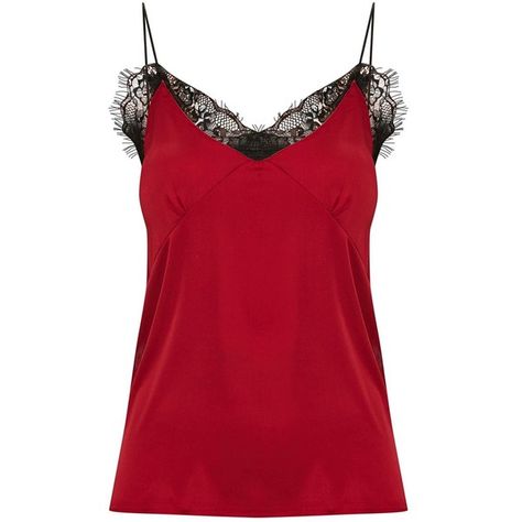 Burgundy Satin Lace Trim Cami Top (80 PEN) ❤ liked on Polyvore featuring tops, red tank, red camisole, red cami, burgundy tank top and cami tank Burgundy Tank Top, Red Cami, Red Camisole, Lace Trim Cami Top, Lace Trim Cami, Red Tank, Black Tank Top, Cami Tanks, Black Tank