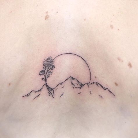 Appalachia Tattoo, Outdoorsy Quotes, Outdoorsy Tattoos, Mountain Range Tattoo, Little Tattoos, Tattoo Inspo, Mountain Range, Infinity Tattoo, Blackwork