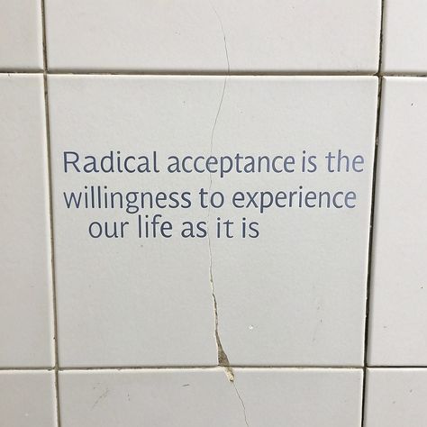 "Radical acceptance is the willingness to experience our life as it is." – Tara Brach Embrace the cracks—they’re part of the beauty of life. #Mindfulness #SelfCompassion #Growth Radical Self Acceptance, Acceptance Aesthetic, Radical Acceptance Quotes, Quotes On Acceptance, Body Acceptance Quotes, 4 Week Challenge, New Year Board, Self Acceptance Quotes, Year Board