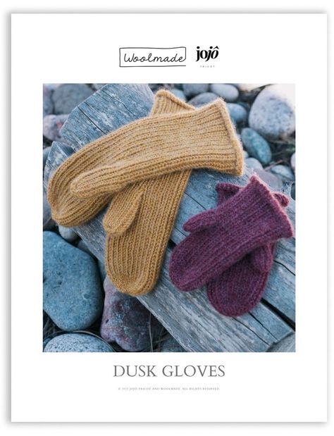 Dusk Gloves/Mittens PDF by Woolmade Layette Pattern, Baby Socks Pattern, Knitted Mittens Pattern, Merchant Mills, Kids Knitting Patterns, Glove Pattern, Knit Headband Pattern, Brooklyn Tweed, Gloves Pattern