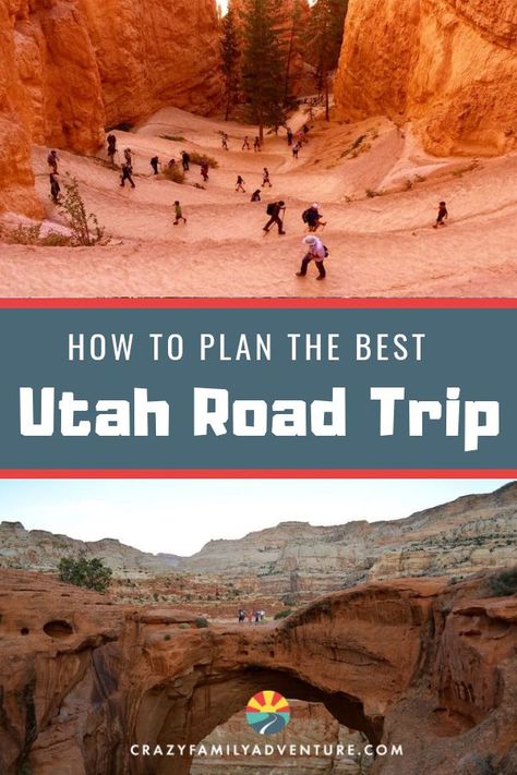 Utah National Parks Map, National Parks In Utah, Utah National Parks Road Trip, National Parks America, Utah Vacation, Visit Utah, Utah Adventures, Utah Road Trip, Utah Hikes