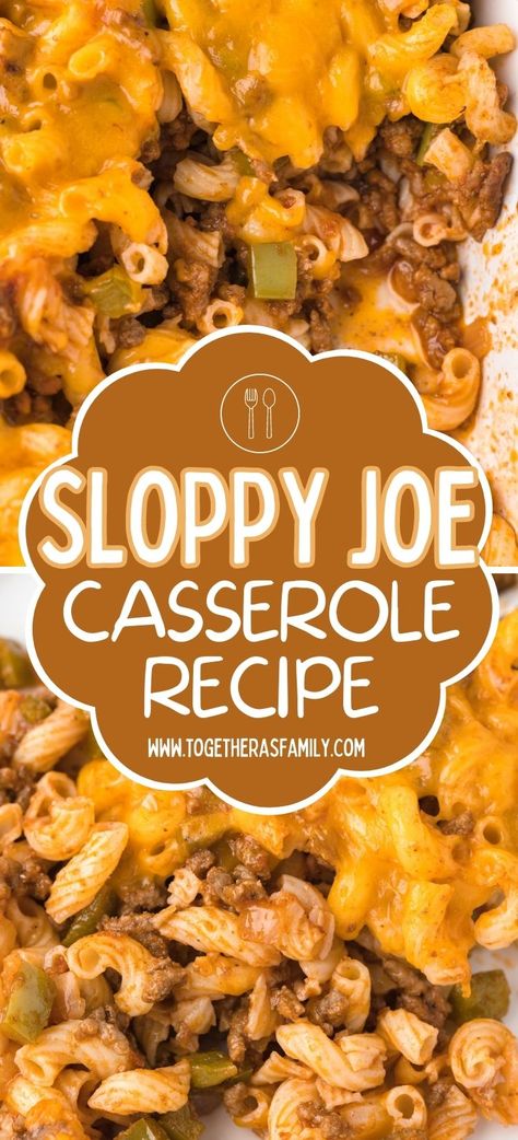 Sloppy Joe Meat Leftovers, What To Do With Sloppy Joe Leftovers, Sloppy Joe Hotdish, Sloppy Joe Skillet Recipe, Bacon Sloppy Joes Recipe, Crockpot Sloppy Joe Casserole, Manwhich Casserole Sloppy Joe, What Can I Do With Left Over Sloppy Joe, Savory Sloppy Joe Recipe