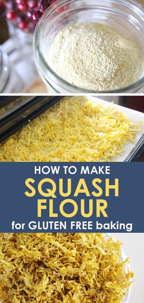 New Gluten Free Flour!! Paleo & GAPS friendly! This squash flour is a wonderful low carb flour that can be used for paleo, keto, and GAPS diet gluten free baking! A great alternative to almond and coconut flours and a perfect yellow squash recipe for preserving and storing yellow squash!  #glutenfree  #GAPS #Paleo Squash Flour, Yellow Squash Recipe, How To Make Squash, Diet Gluten Free, Gaps Diet Recipes, Keto Flour, Keto Bread Recipe, Keto Banana Bread, Yellow Squash Recipes