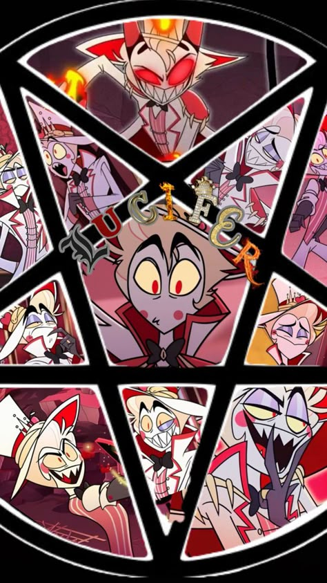 Yandere Boy, Monster Hotel, V Cute, Lucifer Morningstar, Vivziepop Hazbin Hotel, Morning Star, Hotel Art, Landscape Wallpaper, New Things To Learn