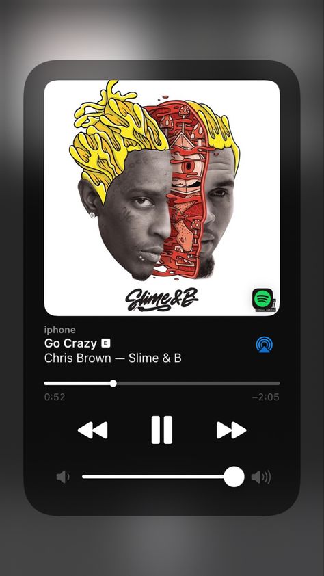 Chris Brown Spotify, Young Thug, Chris Brown, City Girl, Blackberry Phone, Slime, Songs, Iphone, Music