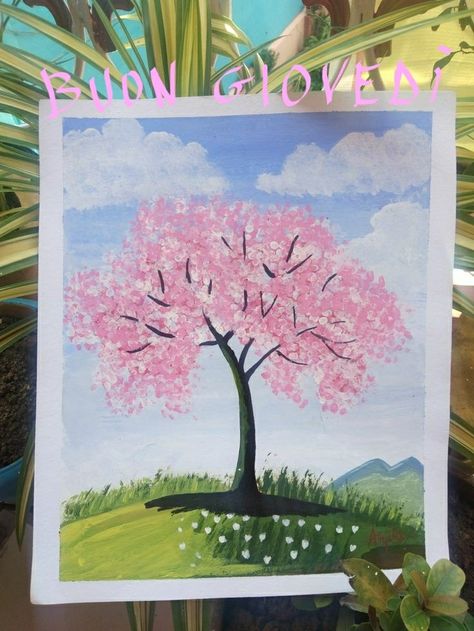 Spring Season Drawing, Landscape Drawing Easy, Spring Drawing, Spring Pictures, Flower Painting Canvas, Sketchbook Art Journal, Seasons Art, Spring Painting, Nature Drawing