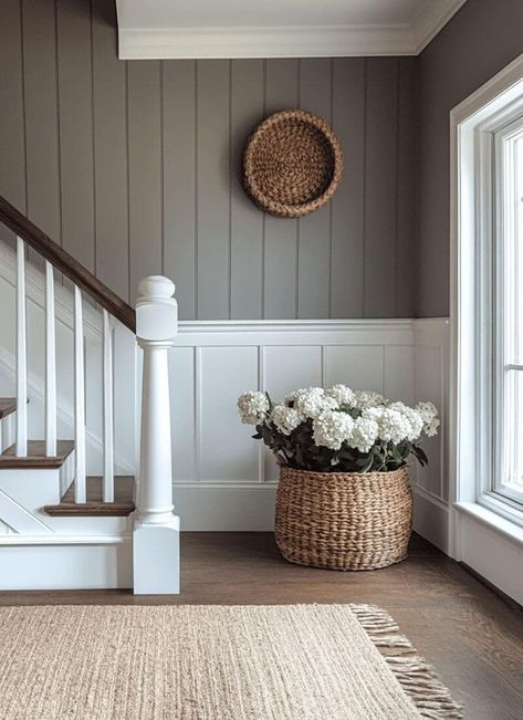 When it comes to choosing the perfect paint color for your home, gray has become a go-to favorite for many. It's versatile, timeless, and can create a cozy atmosphere or a sleek, modern vibe. With so many shades to choose from, finding the right gray can feel overwhelming. That's where this list comes in. I hand-selected ten stunning gray paint colors that will transform your space! Historical Gray Behr Paint, Ashen Gray Valspar, Pebble Grey Paint, Sherwin Williams Gray Owl, Gray Owl Sherwin Williams, Morris Room Gray Sherwin Williams, Sw Grey Paint Colors, Paint Colors For Basement Walls Cozy, Sw Evergreen Fog Living Room