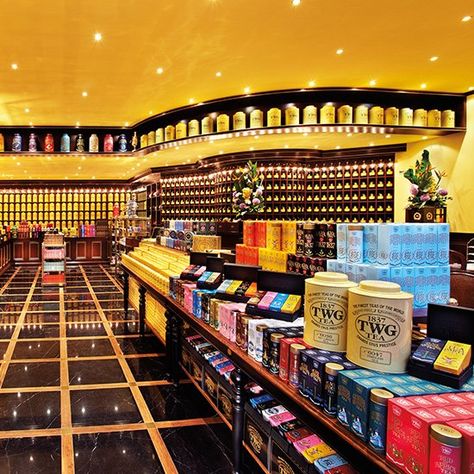 TWG Tea Salon & Boutique; Singapore Bellocq Tea Atelier, Hong Kong Travel Guide, Twg Tea, Tea Shops, Tea History, Singapore Photos, Tea Store, Tea Culture, Tea Companies