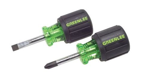 Amazon.com: Greenlee 0153-04C Stubby Screwdriver Set, 2 Piece: Home Improvement Stubby Screwdriver, Tool Organizers, Pvc Fittings, Tub Shower Doors, Phillips Screwdriver, Kitchen Soap, Kitchen Soap Dispenser, Well Pump, Tool Gifts