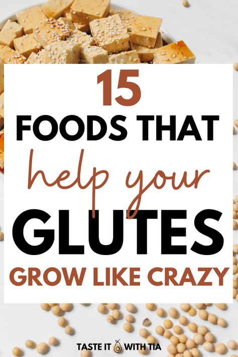 Want to know foods that make your bum bigger or make your butt grow? If you wants your glutes to grow, try out these 15 foods which are high in protein and calories and grow that butt! These foods, with a proper overall diet and solid workout plan will grow your butt big and fast. #bootygrowth #bootyworkout #buttgrowth #bumgrowth Healthy Weight Gain Foods, Food To Gain Muscle, Grow Your Glutes, Calorie Dense Foods, Desserts Keto, Weight Gain Meals, No Calorie Snacks, Healthy Weight Gain, Sugary Food