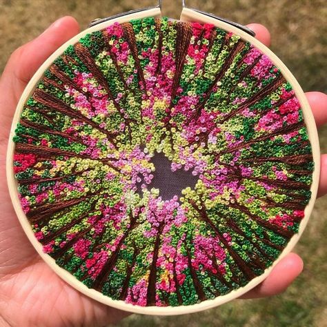 Small Embroidery, Hand Embroidery Projects, Creative Embroidery, Sewing Embroidery Designs, Hand Embroidery Art, Hand Embroidery Stitches, Embroidery Hoop Art, Embroidery Craft, Hand Embroidery Patterns