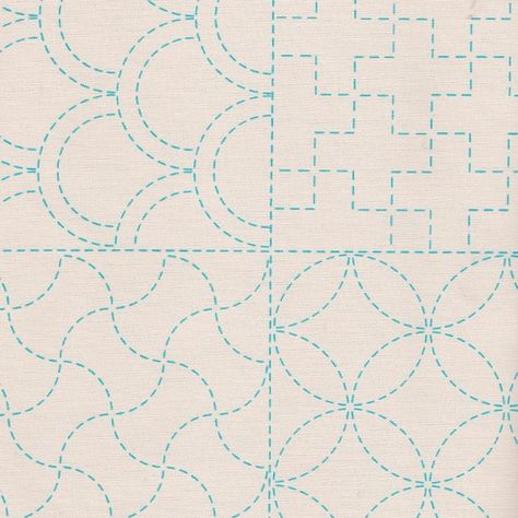 Sashiko Stencils, Sashiko Pattern, Sashiko Embroidery, Hardanger Embroidery, Embroidery Book, Embroidery Patterns Vintage, Learn Embroidery, Textile Crafts, Japanese Embroidery