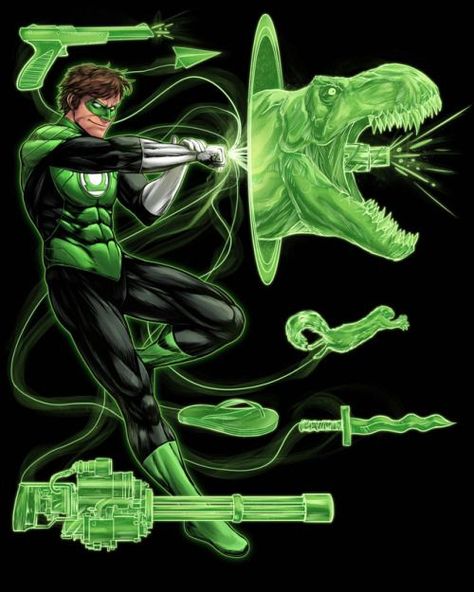 Green Lantern Constructs - Serg Acuña Art Dc Comics, Green Lantern Hal Jordan, Lantern Art, Arte Nerd, Green Lantern Corps, Batman Returns, Univers Dc, Dc Comics Superheroes, Arte Dc Comics