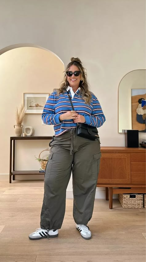 &apos;94 Rugby Polo curated on LTK Rugby Shirt Outfit Women Street Style, Rugby Sweater Outfit, Rugby Polo Outfit, Oversized Polo Outfit Women, Rugby Shirt Outfit Women, Oversized Polo Outfit, Plus Size Chic Outfits, Rugby Shirt Outfit, Salon Outfits