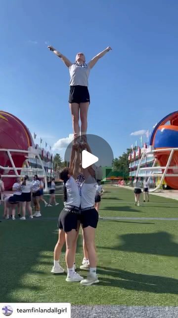 Cheerleading Coaching Center on Instagram: "Girl power!!! @teamfinlandallgirl" Cheerleading Stunts, Cheerleading Coaching, Cheerleading Stunt, Coaching Center, Girl Power, Cheerleading, Coaching, On Instagram, Instagram