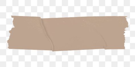 Brown Tape Aesthetic, Brown Washi Tape Png, Washi Tape Png, Tape Clipart, Brown Png, Tape Png, Brown Tape, Png Stickers, Planner Stationery