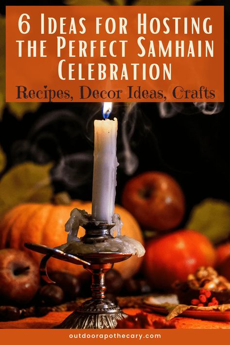 The Outdoor Apothecary Samhain Party Food, Samhain Diy Decorations, Diy Samhain Decorations, Samhain Party Ideas, Samhain Crafts Diy, Samhain Decorations Diy, Samhain Meals, Samhain Food, Feast Foods