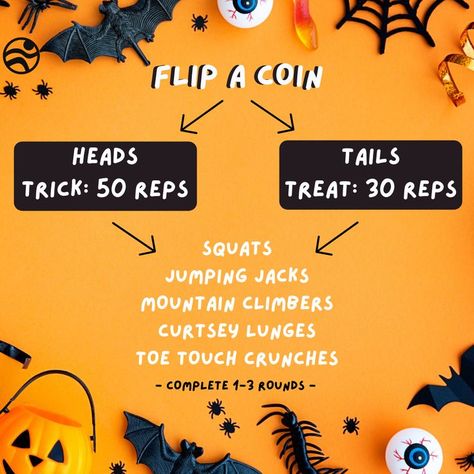 Halloween Workouts Fitness, Hotworx Workout, Halloween Workouts, Halloween Workout, Bullet Crafts, Workout Girl, Halloween Names, Holiday Workout, Active Learning