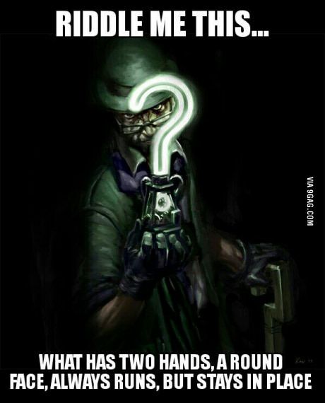 Riddle me this…<<<<ANSWER:                Clock Arkham City Riddler, Batman Arkham Knight Scarecrow, Arkham Knight Scarecrow, Riddler Riddles, Batman Stickers, Custom Batman, Gotham Villains, The Bat Man, Batman Arkham City