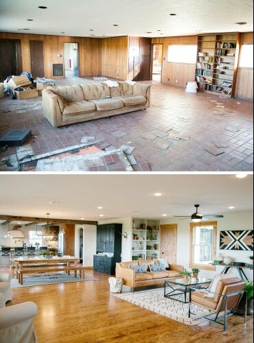 Fixer Upper Living Room, Budget Friendly Living Room, Farmhouse Windows, Plans Modern, After Pictures, Living Room Remodel, Flipping Houses, Magnolia Homes, Before And After Pictures