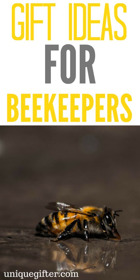 Gift Ideas for Beekeepers | honey farmer gifts | apiarist presents | apiculturist gift inspiration | gift guide for birthdays | Bee Lover gifts | What to get a homesteader | Urban homesteading gifts | Christmas presents for beekeepers Homesteading Gifts, Bee Lover Gifts, Superhero Gifts, Honey Gifts, Bee Farm, Bee Keeper, Farm Gifts, Urban Homesteading, Gifts For Farmers